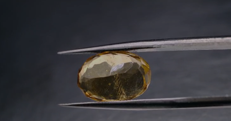 5.90ct 14.2x9.7mm Oval Natural Citrine