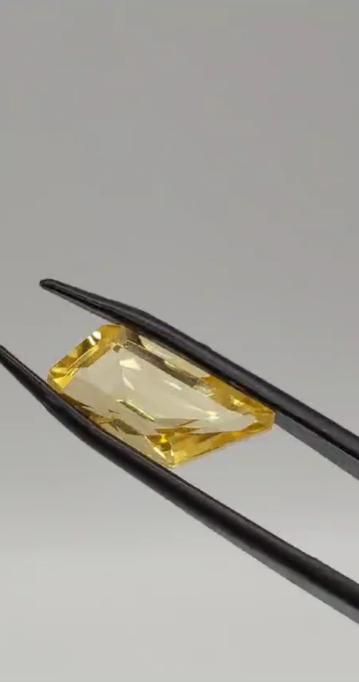 7.10ct 18.3x8.7mm Fancy Natural Citrine