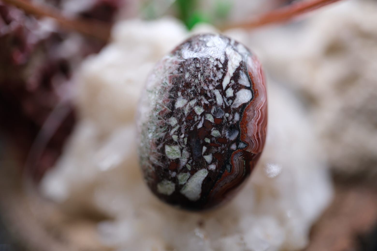 23.40ct 22.2x16.6mm Natural Crazy Lace Agat