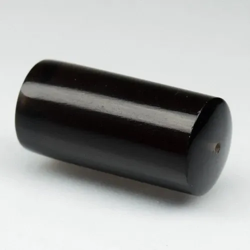 16.23ct Cylinder Cabochon, Top-Drilled Natural Smoky Quartz - Brazil Gemstone