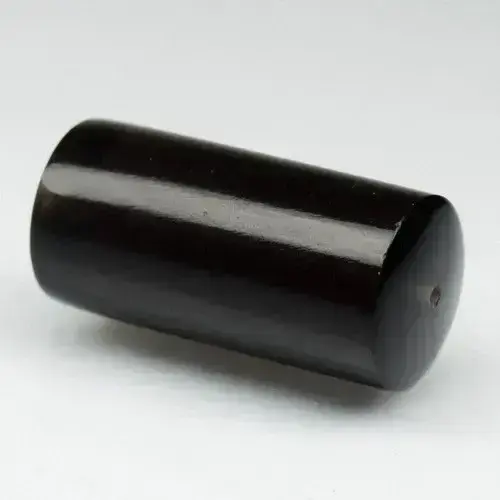 16.23ct Cylinder Cabochon, Top-Drilled Natural Smoky Quartz - Brazil Gemstone