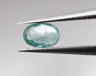 0.44ct 6x4.2mm Oval Natural Emerald , Zambia