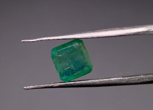 1.68ct 6.3x6.3mm Octagon Natural Emerald