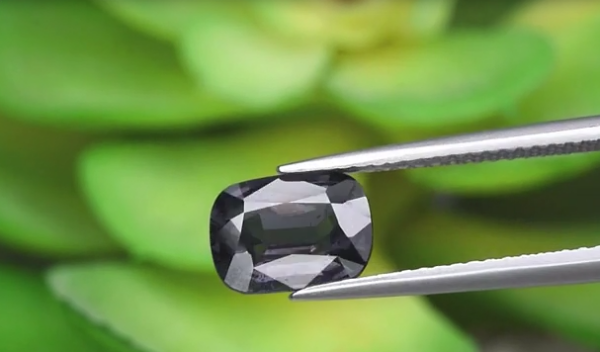 1.67ct 8.4x6.2mm Cushion Natural Purple Spinel, Myanmar