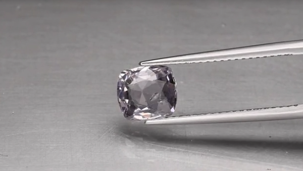 1.53ct 7.2x6.5mm Cushion Natural Purple Spinel, Myanmar