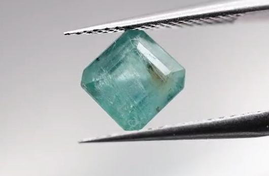 1.87ct 6.5x6.5mm Octagon Natural Emerald , Zambia