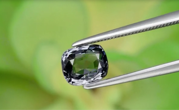 1.15ct 6.5x5.5mm VS Cushion Natural Bluish Purple Spinel Gemstone, Myanmar