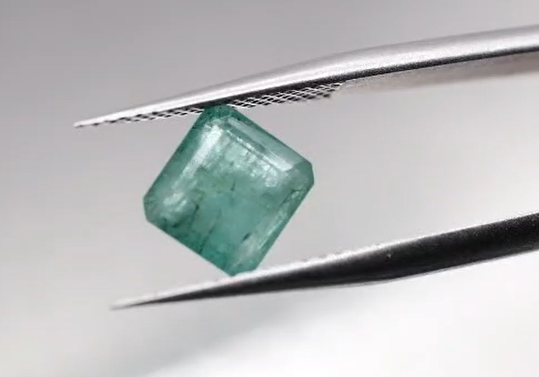 2.32ct 7.5x7mm Octagon Natural Emerald , Zambia