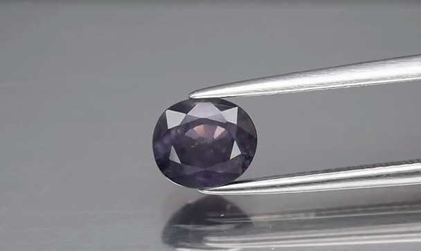 1.34ct 7x6.2mm Oval Natural Purple Spinel Africa Stunning!