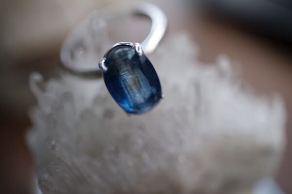 3.25ct Natural Kyanit(Untreated) Kadın Yüzük