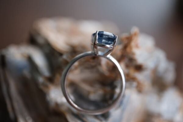 3.25ct Natural Kyanit(Untreated) Kadın Yüzük