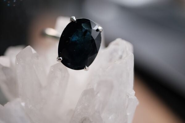 3.19ct Natural Safir ( Heated ) Kadın Yüzük