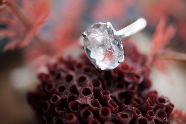 2.27ct Natural Unheated Morganit Kadın Yüzük