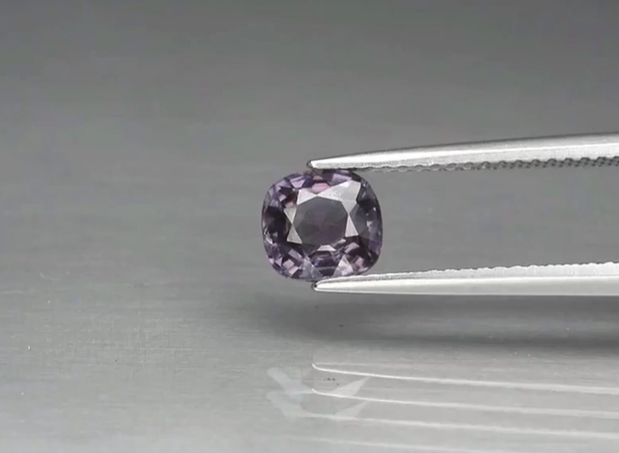 1.02ct 6x5.8mm Cushion Natural Purple Spinel, Myanmar