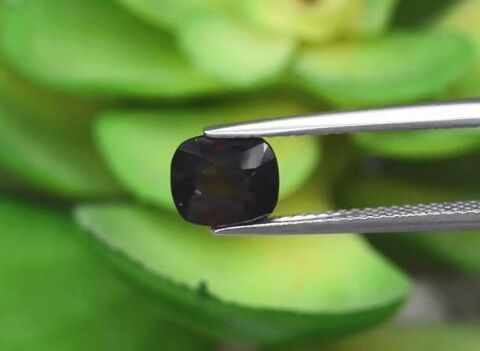 1.24ct 7x6.2mm VS Cushion Natural Pinkish Purple Spinel, Myanmar