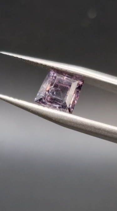 2.18ct 7.7x7.1mm Natural Purple Spinel Myanmar
