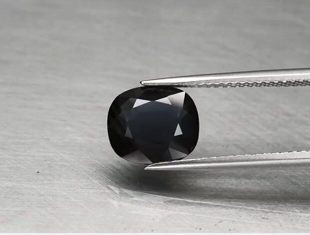 2.79ct 9.2x8mm VS Cushion Natural Purplish Blue Spinel, Myanmar