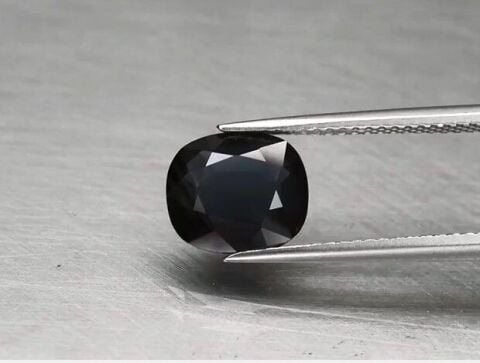 2.79ct 9.2x8mm VS Cushion Natural Purplish Blue Spinel, Myanmar