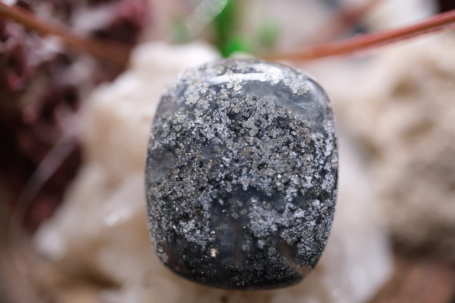 28.30ct 23x19.3mm Natural Hipomo Jasper Markazit