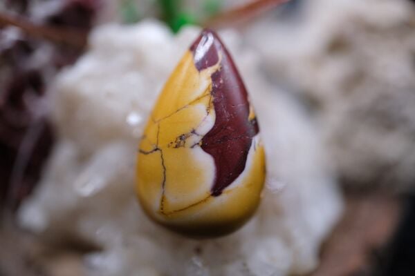 12.55ct 23.1x14.6mm Natural Mookaite Jasper