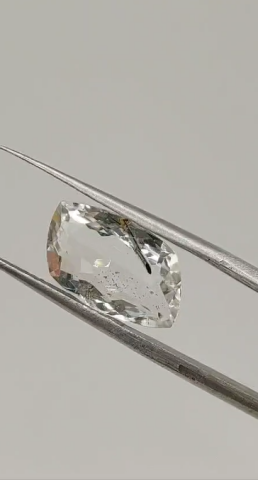 4.15ct 14.2x8.5mm Fancy Natural Black Rutilated Quartz