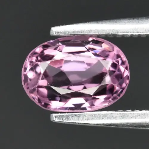 0.97ct 6.5x4.7mm VVS Oval Natural Pinkish Purple Spinel - Burma