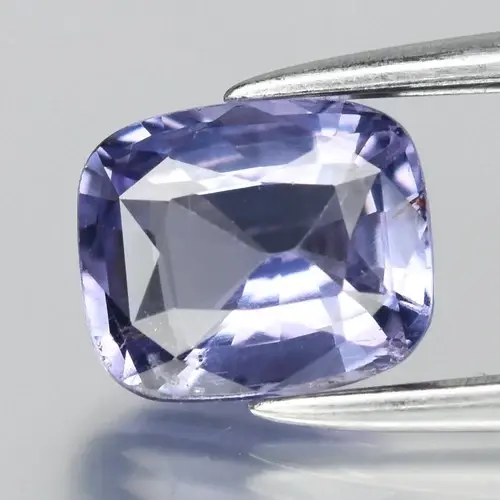 0.99ct 6x5mm VS Cushion Natural Purple Spinel - Tanzania