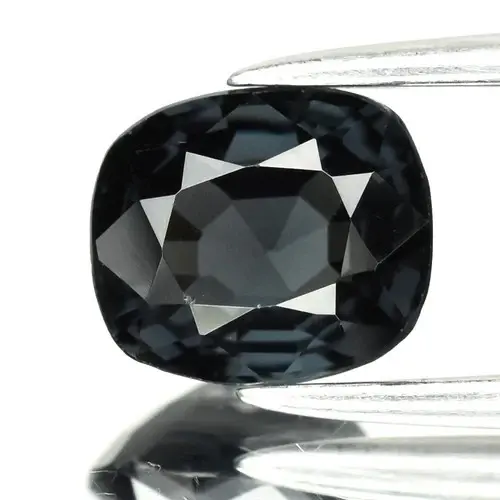 1.02ct 6.5x5.5mm VVS Cushion Natural Bluish Purple Spinel - Burma