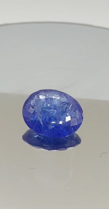 6.35ct 13x11.3mm  Natural Tanzanite, Tanzania