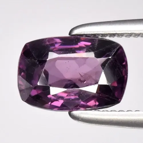 1.05ct 6.8x4.7mm VS Cushion Natural Purple Spinel - Burma