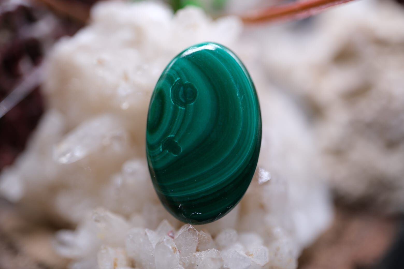 9.30ct 19.5x12.3mm Natural Malachite