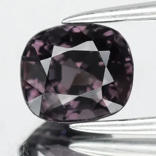 1.07ct 6x5.3mm VS Cushion Natural Purple Spinel - Burma
