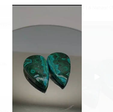 29.65ct 22.8x13.8 Natural Chrysacolla & Malachite