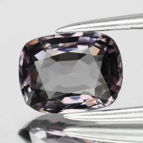 1.13ct 7.3x5.5mm VVS Cushion Natural Purple Spinel - Burma