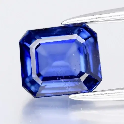 1.13ct 6x5.2mm VS Octagon Blue Sapphire - Ceylon