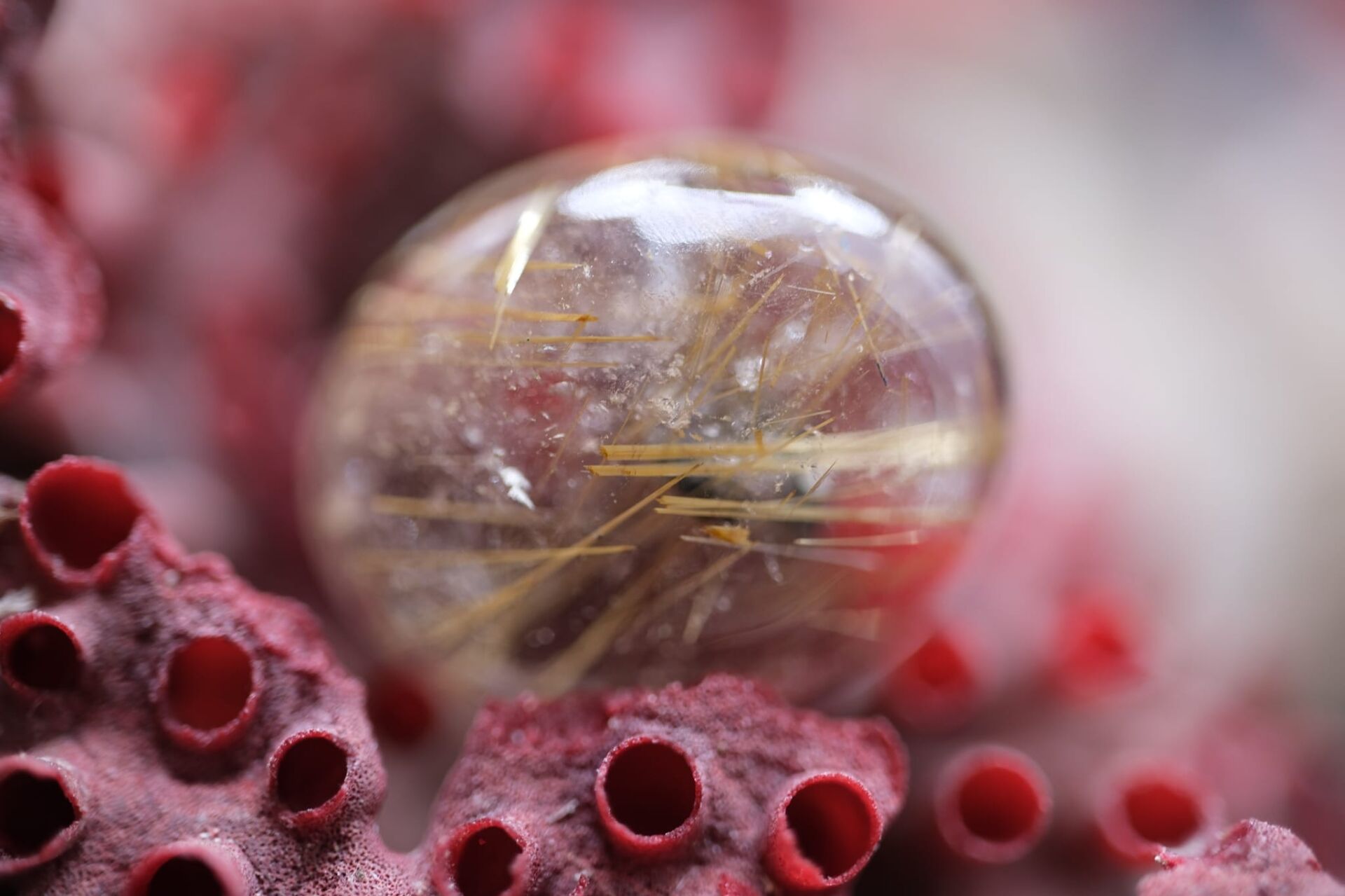 9.55ct 15.7x12.6mm Natural Golden Rutilated Quartz