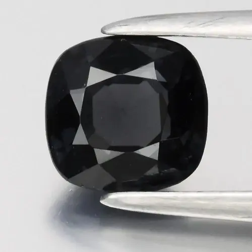1.17ct 6x6mm VS Cushion Natural Deep Purple Spinel - Burma