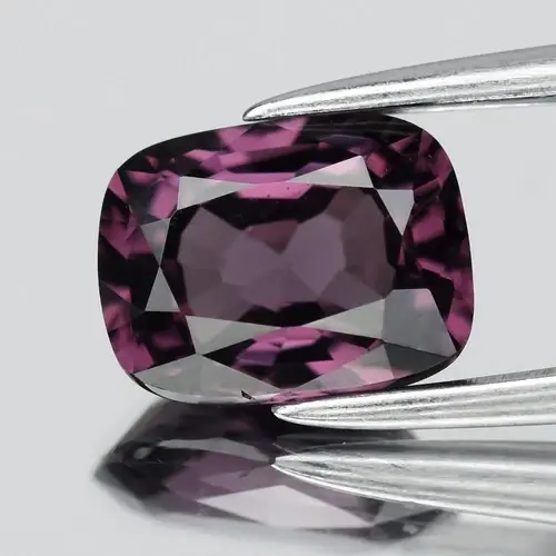 1.18ct 7x5.3mm VVS Cushion Natural Purple Spinel - Burma