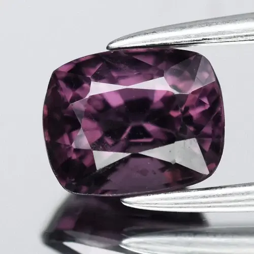 1.18ct 6.3x5.2mm VS Cushion Natural Purple Spinel - Burma