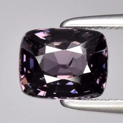 1.18ct 6.7x5.3mm VS Cushion Natural Purple Spinel - Burma