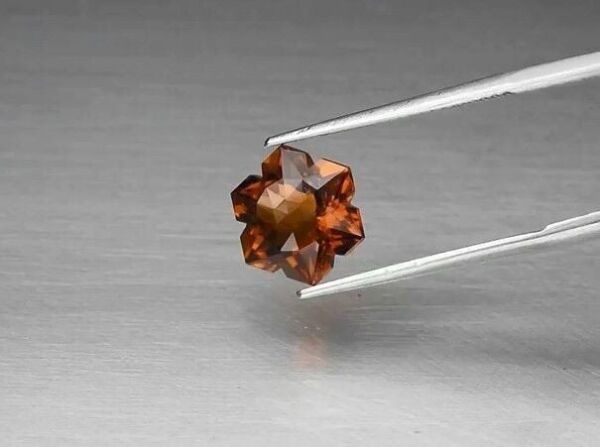 3.01ct 9.4x9.3mm VS Snowflake Natural Yellow Quartz, Brazil