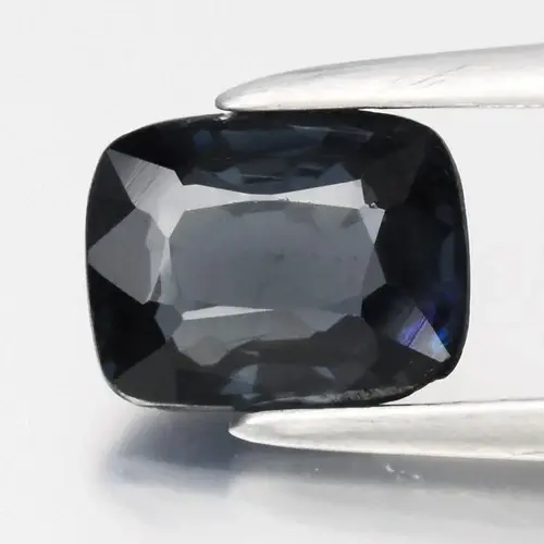 1.20ct 7x5.5mm VS Cushion Natural Purplish Blue Spinel - Burma