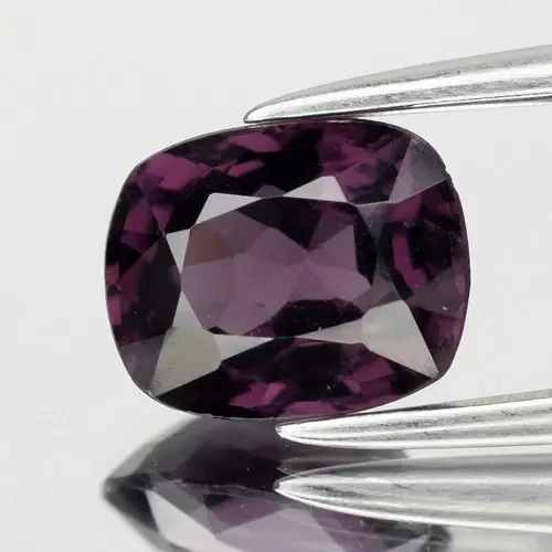1.20ct 7x5.5mm VS Cushion Natural Purple Spinel - Burma