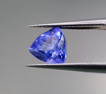 1.71ct 7.45mm Trillion Natural Tanzanite , Tanzania