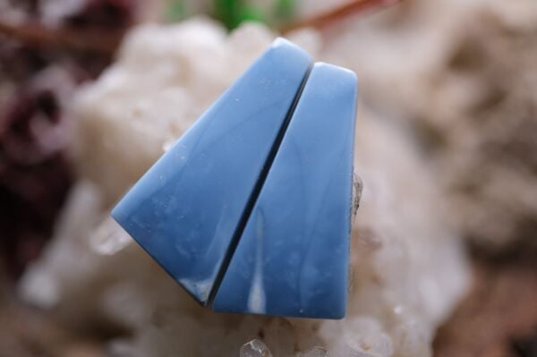 10.00ct 21.6x10.6mm Natural Blue Opal Pair