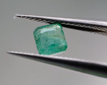 0.60ct 4.9x4.5mm Octagon Natural Emerald , Zambia