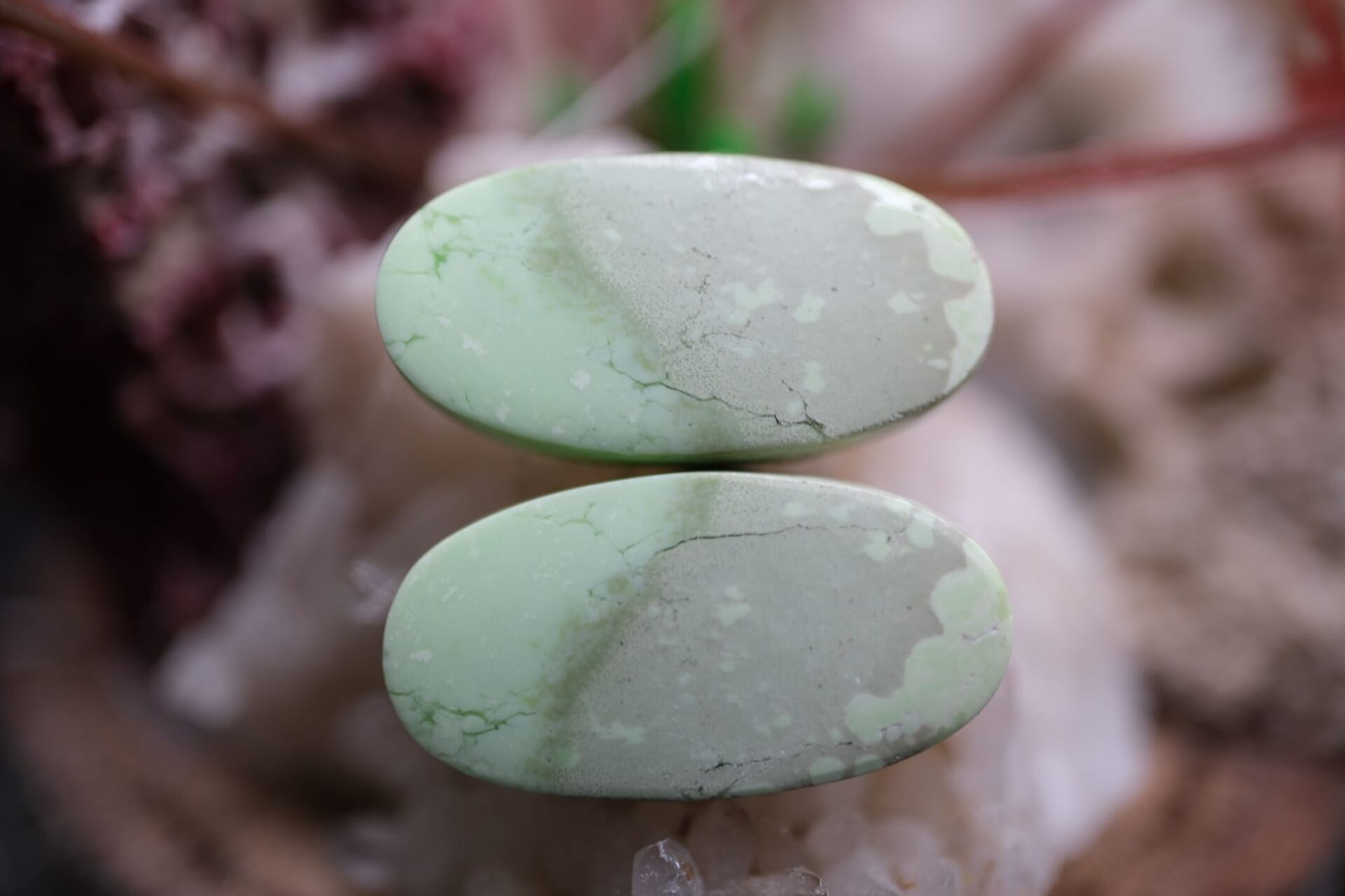 21.80ct 22.3x11.8mm Natural Yellow Septerian Pair