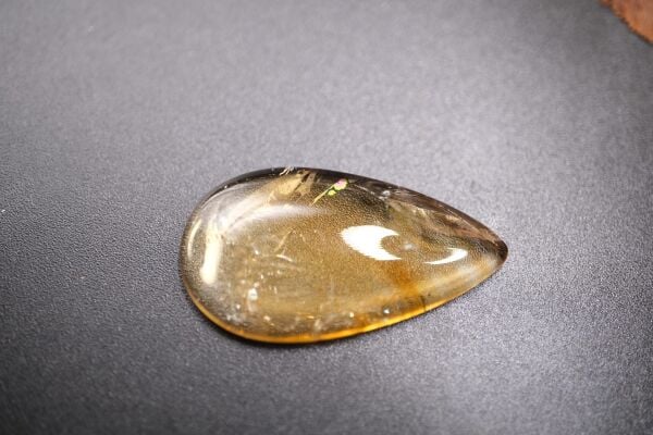 16.30ct 30.1x16.4mm Pear Cabachon Natural Citrine