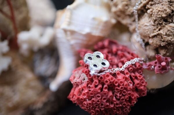 2.34gr. 925 Ayar Gümüş, 0.95ct Natural Safir(Heated) Kolye