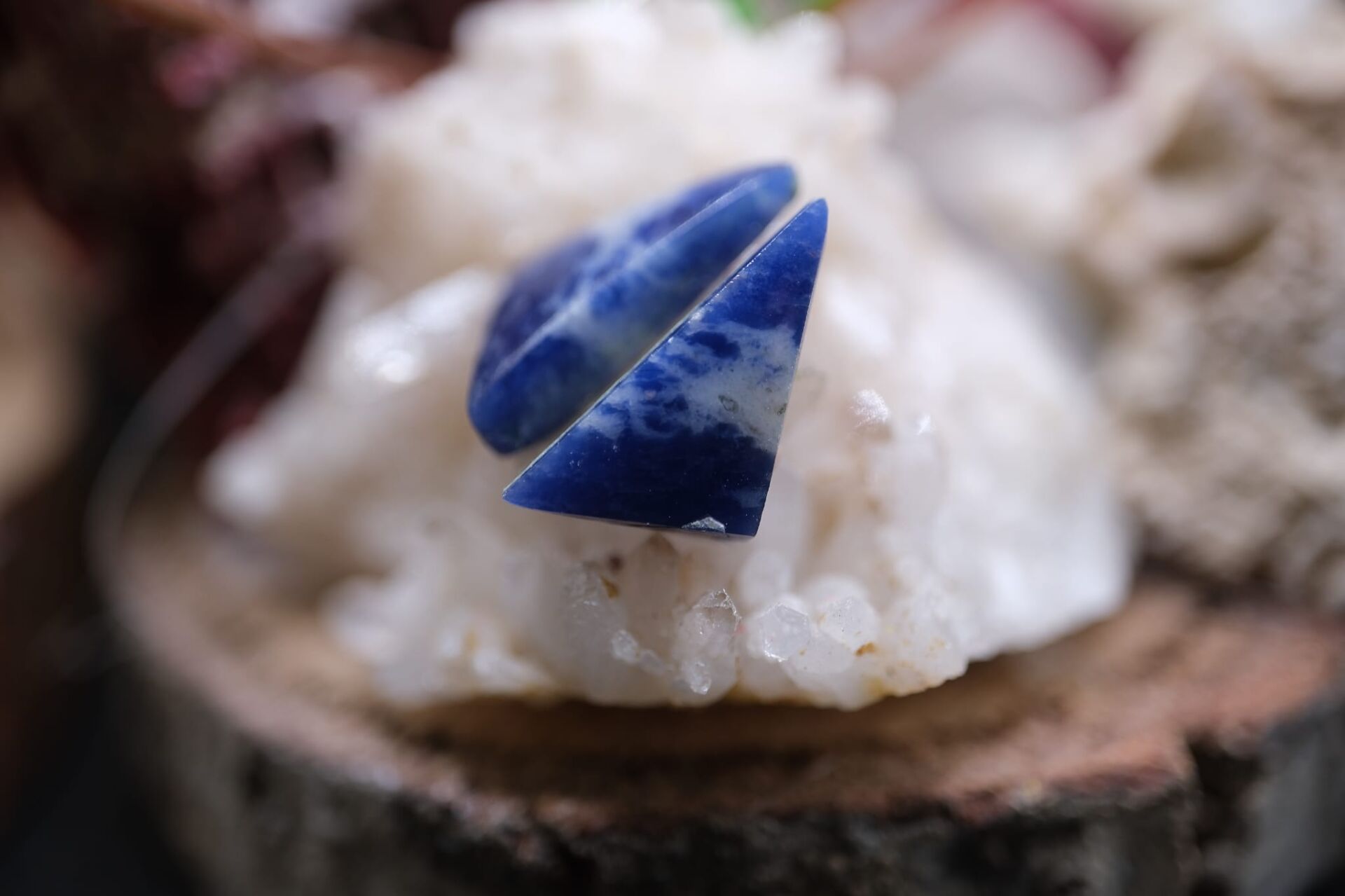 6.80ct 16.7x7.9mm Natural Sodalite Pair